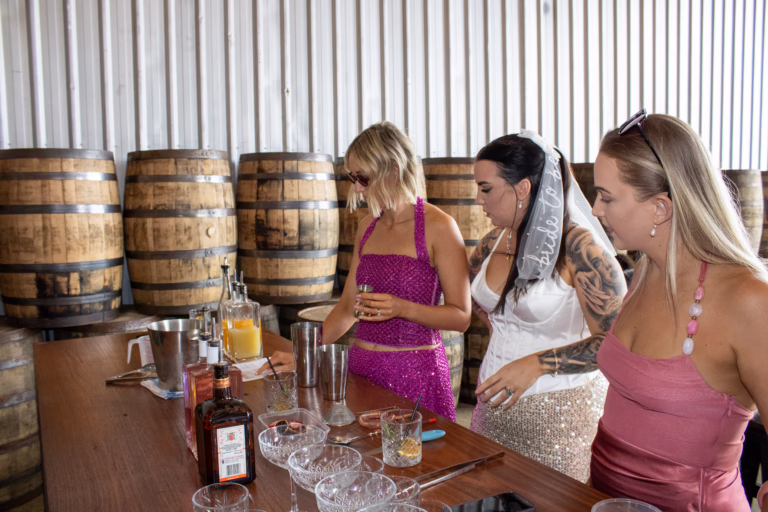 girls making cocktails gold coast