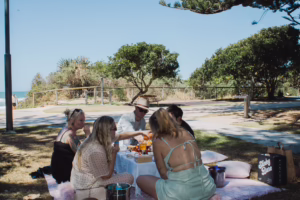 gold coast beach picnic